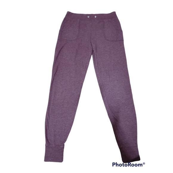 Nordstrom Women's Burgundy Jogger Pants Size XS - Picture 1 of 5